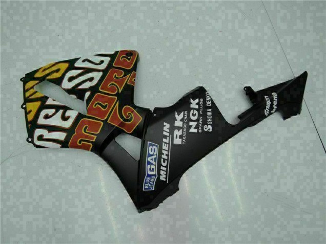 Negro Kits Completo Carenado ABS Honda CBR 600 RR 2005-2006
