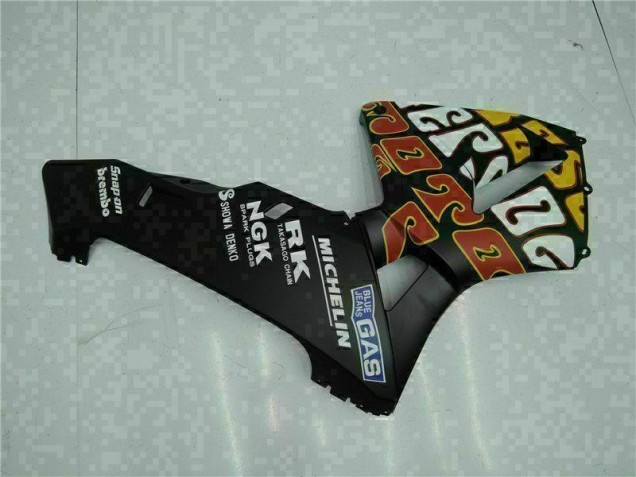 Negro Kits Completo Carenado ABS Honda CBR 600 RR 2005-2006