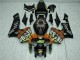 Negro Kits Completo Carenado ABS Honda CBR 600 RR 2005-2006