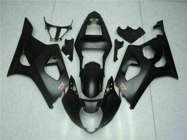 Negro Kits Completo Carenado ABS Suzuki GSXR 1000 K3 2003-2004
