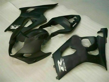 Negro Mate ABS Plástico Suzuki GSXR 1000 K3 2003-2004