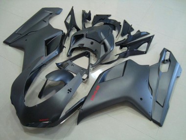 Negro Mate Carenado Ducati 848 1098 1198 2007-2014