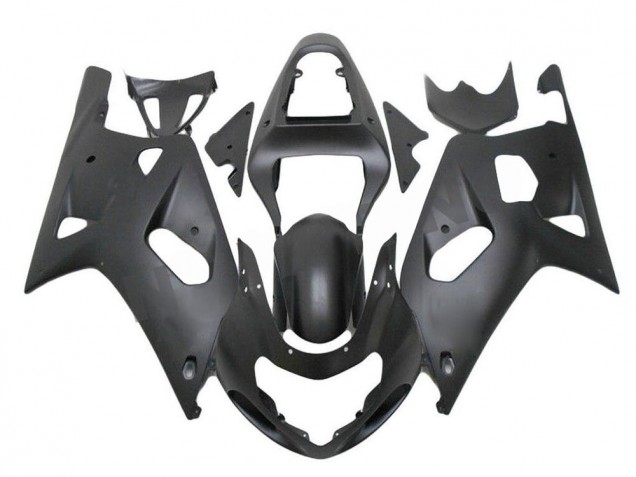 Negro Mate Carenado Suzuki GSXR 600 / 750 K1 K2 K3 2001-2003 Negro Mate Carenado Suzuki GSXR 600 / 750 K1 K2 K3 2001-2003