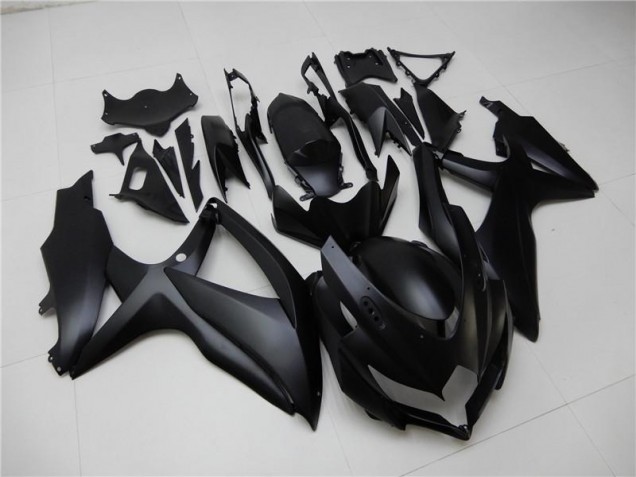 Negro Mate Carenado Suzuki GSXR 600 / 750 K8 2008-2010