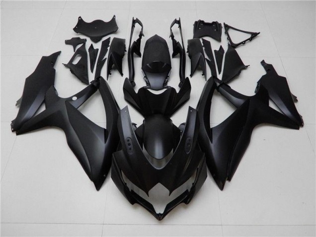 Negro Mate Carenado Suzuki GSXR 600 / 750 K8 2008-2010
