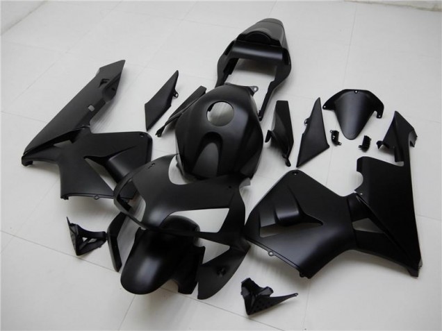 Negro Mate Carrocería Honda CBR 600 RR 2003-2004 Negro Mate Carrocería Honda CBR 600 RR 2003-2004