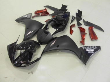 Negro Mate Kits Carenado Yamaha R1 2009-2011