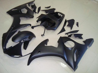 Negro Mate Plástico Yamaha R6 2003-2005