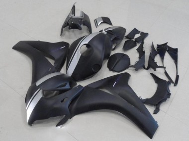 Negro Mate & Plata Carenado Honda CBR 1000 RR 2008-2011