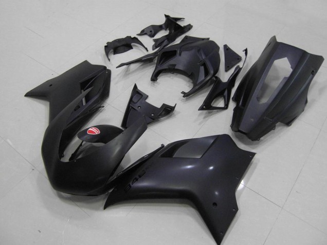 Negro Mate Racing Verision Carenado Ducati 848 1098 1198 2007-2014 Negro Mate Racing Verision Carenado Ducati 848 1098 1198 2007-2014