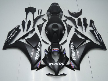 Negro Mate Repsol ABS Plásticos Honda CBR 1000 RR 2012-2016