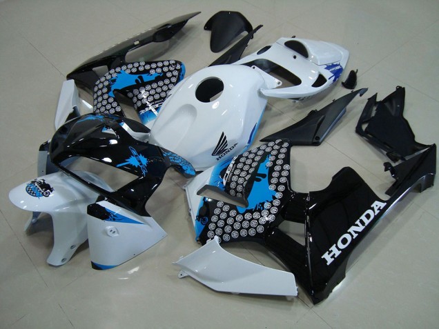 Negro Mate con Rojo Pegatinas Carenado Honda CBR 600 RR 2005-2006 Negro Mate con Rojo Pegatinas Carenado Honda CBR 600 RR 2005-2006