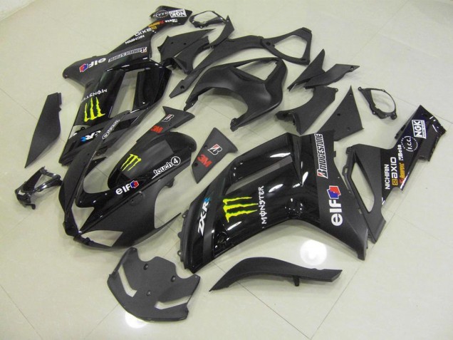 Negro Monster Carenado Kawasaki ZX6R 2007-2008 Negro Monster Carenado Kawasaki ZX6R 2007-2008