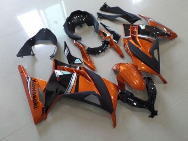 Negro Naranja Carenado Kawasaki ZX 300R 2013-2016