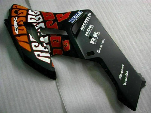 Negro Naranja Carenado & Plástico Honda CBR 1000 RR 2004-2005 Negro Naranja Carenado & Plástico Honda CBR 1000 RR 2004-2005