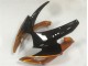 Negro Naranja Carrocería Suzuki GSXR 600 / 750 K6 2006-2007