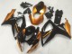 Negro Naranja Carrocería Suzuki GSXR 600 / 750 K6 2006-2007