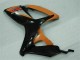 Negro Naranja Plástico Suzuki GSXR 600 / 750 K6 2006-2007