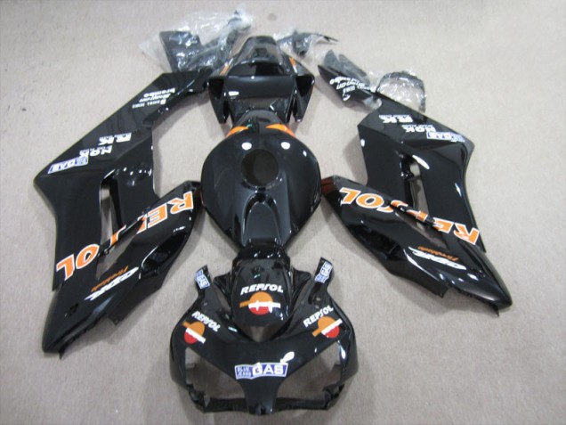 Negro Naranja Repsol ABS Plástica Honda CBR 1000 RR 2004-2005