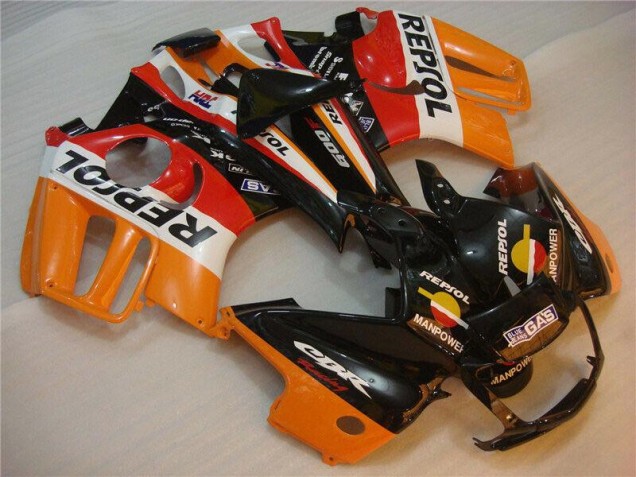 Negro Naranja Repsol Kit Carenado ABS Completo Honda CBR 600 F3 1995-1998 Negro Naranja Repsol Kit Carenado ABS Completo Honda CBR 600 F3 1995-1998