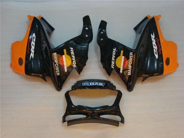 Negro Naranja Repsol Kit Carenado ABS Completo Honda CBR 600 F3 1995-1998 Negro Naranja Repsol Kit Carenado ABS Completo Honda CBR 600 F3 1995-1998