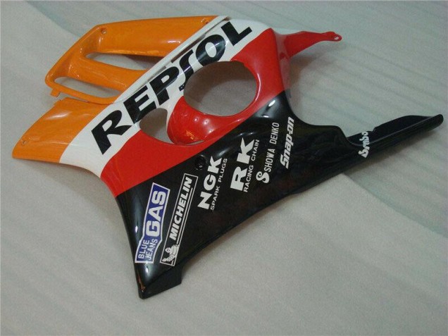 Negro Naranja Repsol Kit Carenado ABS Completo Honda CBR 600 F3 1995-1998 Negro Naranja Repsol Kit Carenado ABS Completo Honda CBR 600 F3 1995-1998