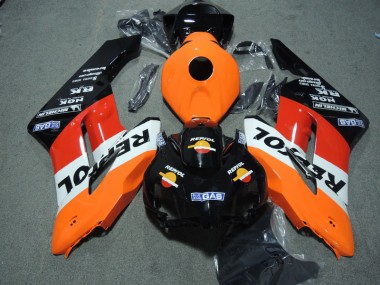 Negro Naranja Repsol Kits ABS Carenado Honda CBR 1000 RR 2004-2005
