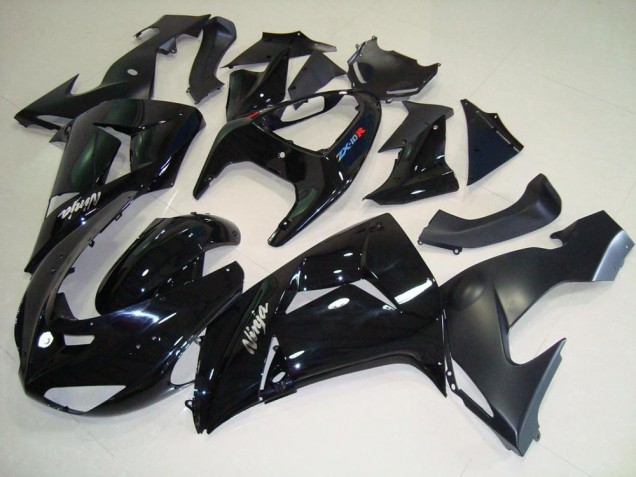 Negro Negro Mate Carenado Kawasaki ZX10R 2006-2007 Negro Negro Mate Carenado Kawasaki ZX10R 2006-2007