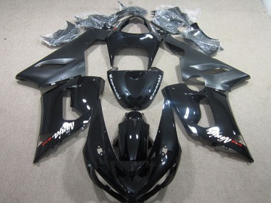 Negro Ninja 636 Plástico Kawasaki ZX6R 2005-2006