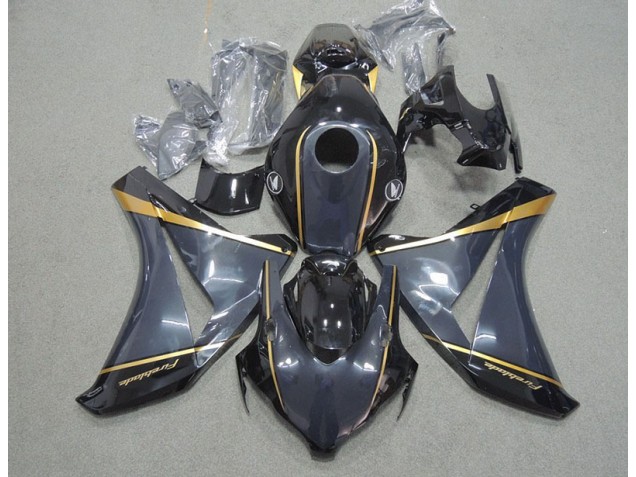 Negro Oro Fireblade Carenado Honda CBR 1000 RR 2008-2011 Negro Oro Fireblade Carenado Honda CBR 1000 RR 2008-2011