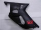 Negro Plástica Suzuki GSXR 600 / 750 K1 K2 K3 2001-2003