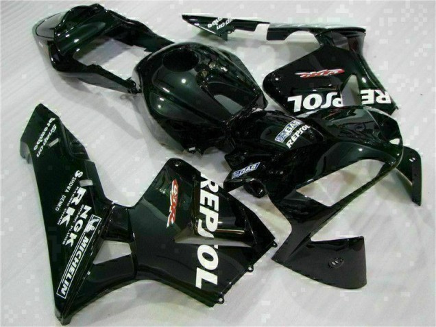 Negro Plástico Honda CBR 600 RR 2003-2004 Negro Plástico Honda CBR 600 RR 2003-2004