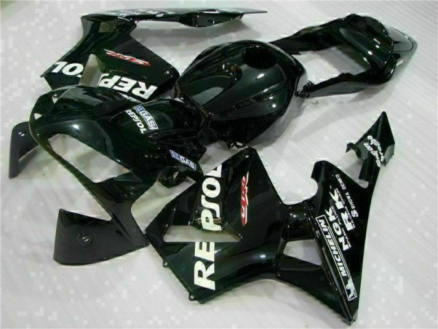 Negro Plástico Honda CBR 600 RR 2003-2004 Negro Plástico Honda CBR 600 RR 2003-2004