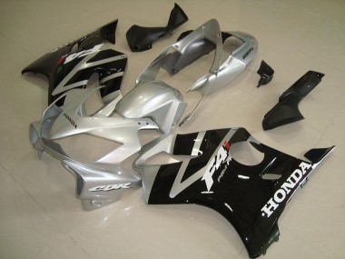Negro Plata ABS Kits Carenado Honda CBR 600 F4i 2004-2007