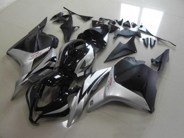 Negro Plata Carenado Honda CBR 600 RR 2009-2012
