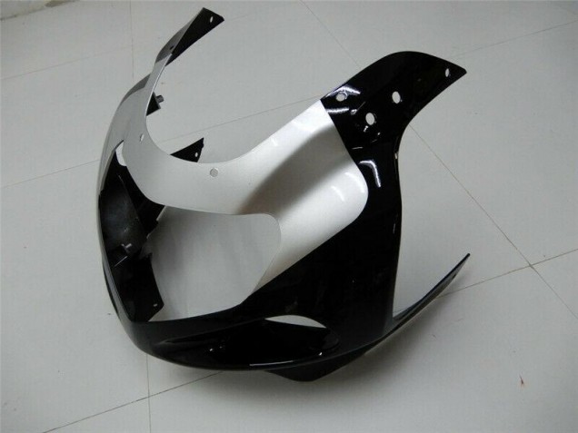 Negro Plata Carenado & Plástico Suzuki GSXR 600 / 750 K1 K2 K3 2001-2003