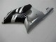 Negro Plata Carenado & Plástico Suzuki GSXR 600 / 750 K1 K2 K3 2001-2003