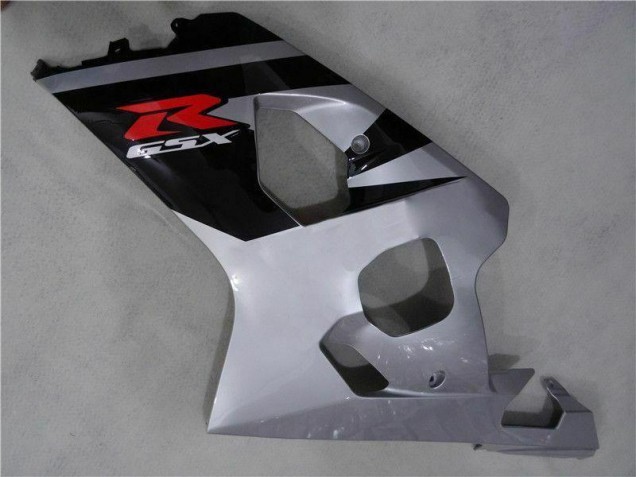 Negro Plata Carenado Suzuki GSXR 600 / 750 K4 2004-2005 Negro Plata Carenado Suzuki GSXR 600 / 750 K4 2004-2005