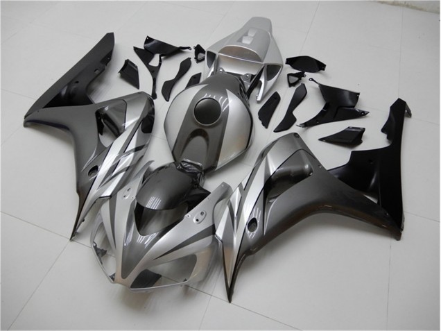 Negro Plata Gris Carenado Honda CBR 1000 RR 2006-2007 Negro Plata Gris Carenado Honda CBR 1000 RR 2006-2007