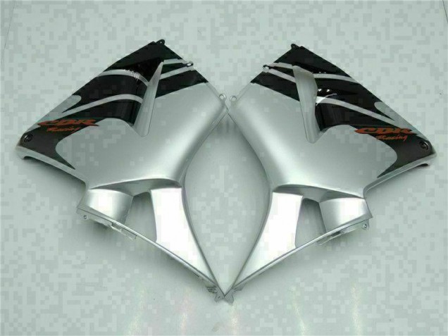 Negro Plata Rojo Carenado Honda CBR 600 RR 2005-2006 Negro Plata Rojo Carenado Honda CBR 600 RR 2005-2006
