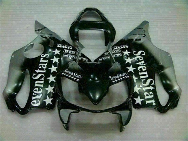Negro Plata SevenStarss Carenado Honda CBR 600 F4i 2001-2003 Negro Plata SevenStarss Carenado Honda CBR 600 F4i 2001-2003