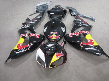 Negro Red Bull Carenado & Plástico Honda CBR 1000 RR 2006-2007