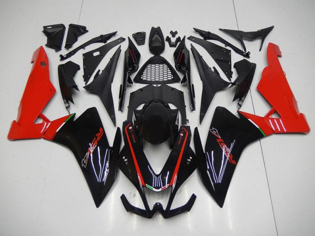 Negro Rojo ABS Kits Carenado Aprilia RSV4 2009-2015 Negro Rojo ABS Kits Carenado Aprilia RSV4 2009-2015