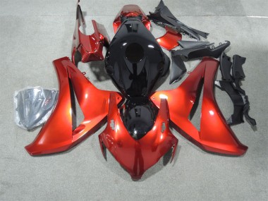 Negro Rojo ABS Plástico Honda CBR 1000 RR 2008-2011
