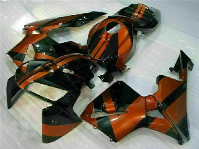 Negro Rojo ABS Plástico Honda CBR 600 RR 2005-2006 Negro Rojo ABS Plástico Honda CBR 600 RR 2005-2006