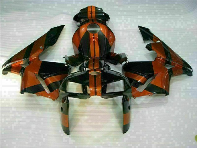 Negro Rojo ABS Plástico Honda CBR 600 RR 2005-2006 Negro Rojo ABS Plástico Honda CBR 600 RR 2005-2006