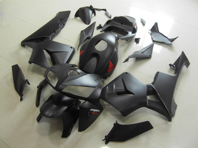 Negro Rojo ABS Plásticos Honda CBR 600 RR 2005-2006