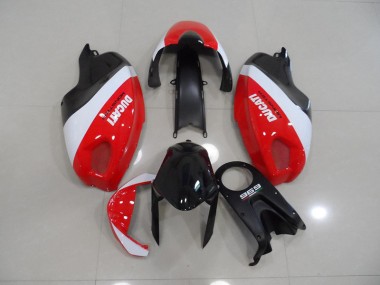 Negro Rojo Blanco Carenado Ducati Monster 696 2008-2012