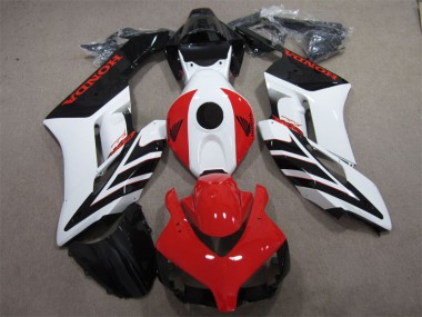 Negro Rojo Blanco Carenado Honda CBR 1000 RR 2004-2005