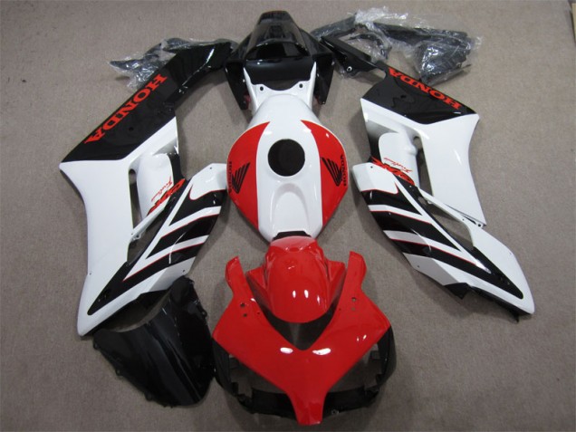 Negro Rojo Blanco Carenado Honda CBR 1000 RR 2004-2005 Negro Rojo Blanco Carenado Honda CBR 1000 RR 2004-2005
